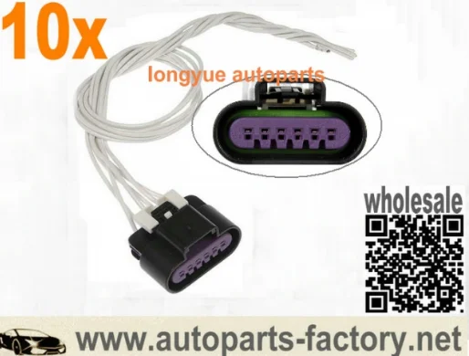 Longyue 10 шт. разъем катушки зажигания OE #13584094 88988944 для Chevy Malibu 2004 2005|Кабели адаптеры и