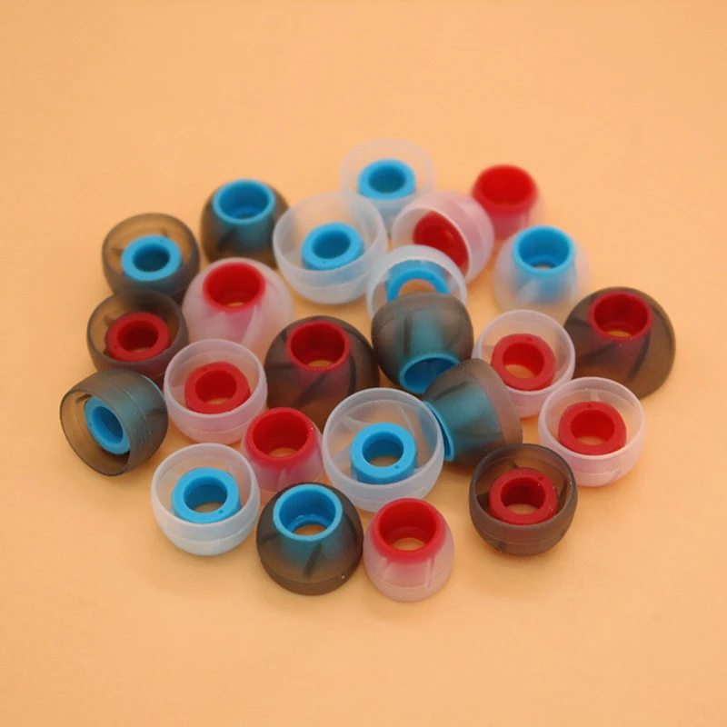 Универсальные силиконовые насадки 4,5 мм, наушники-вкладыши для телефона, подходят для других наушников-вкладышей, 6 пар