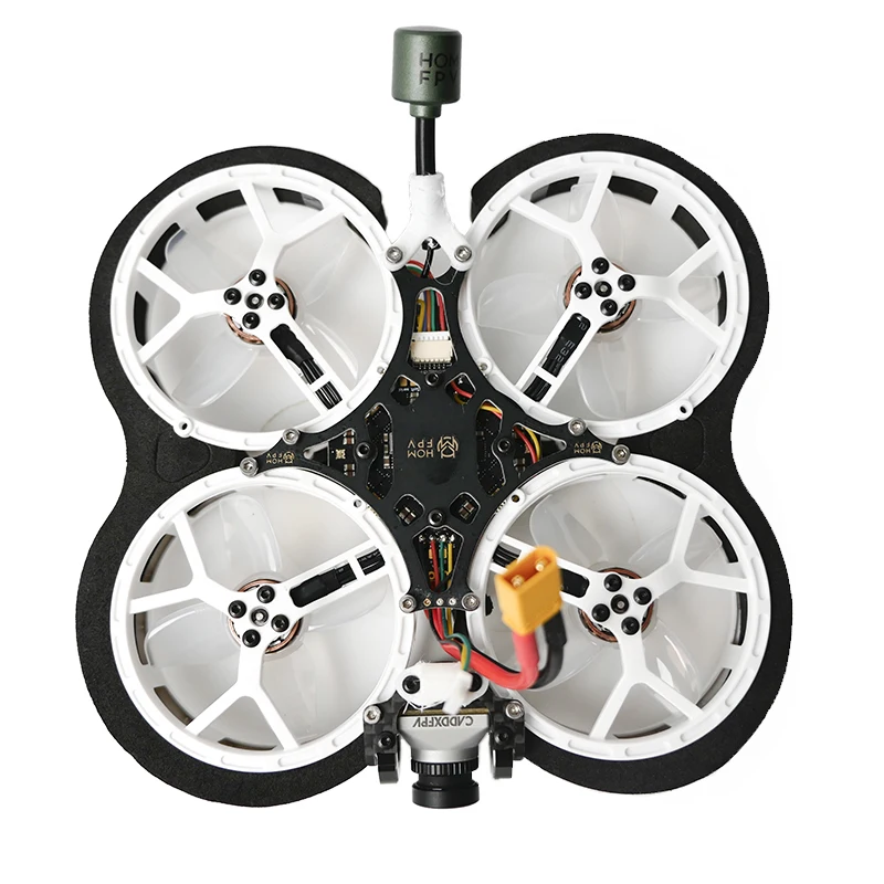 HOMFPV Micron Pro HD Fpv Racing Drone Cinewhoop Nebula Nano Vista F4AIO 35A ESC Motor 1105 4500kv 95mm Frame Kit RC Quadcopter