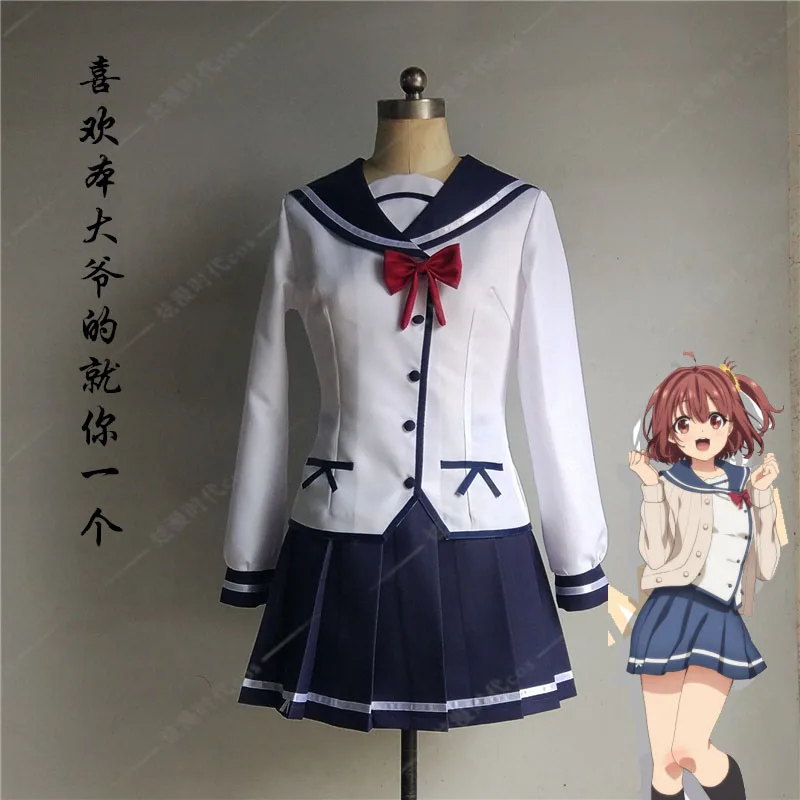 Anime ORESUKI Sanshokuin Sumireko Cosplay Costume Pansy Ore wo Suki nano wa Omae dake ka yo Uniforms Women Halloween |