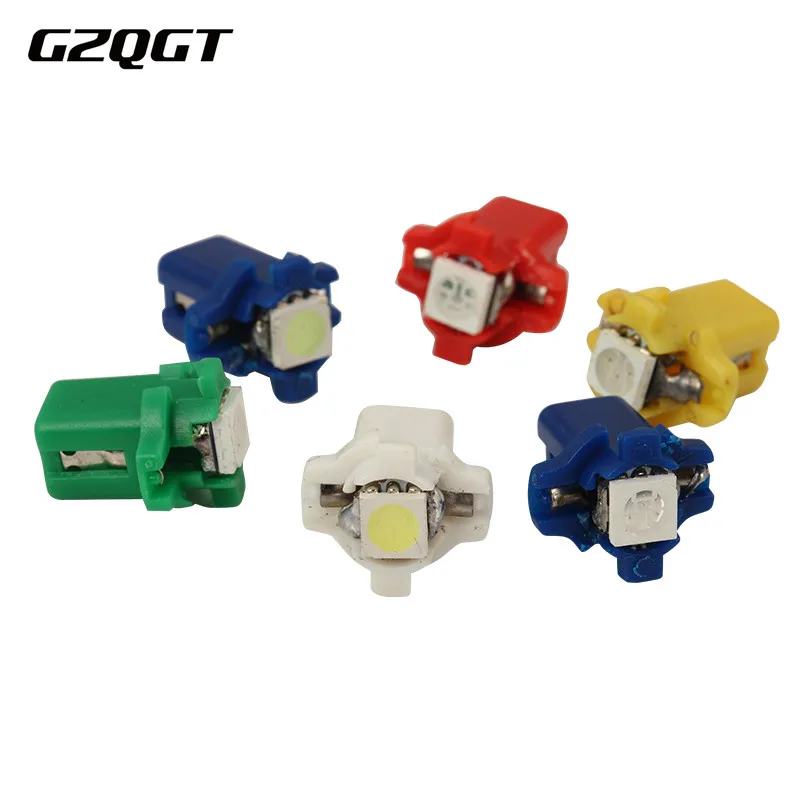 10 x B8.3 светодиодная приборная подсветка лампы 5050SMD белый синий красный желтый
