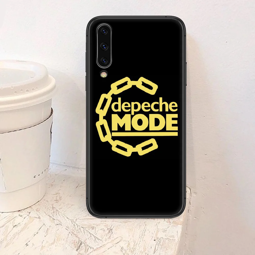 

Depeches band Mode Phone Case For Samsung Galaxy A 3 5 7 8 10 20 20E 21S 30 30S 40 50 51 70 71 black Cell Silicone Cover 3D