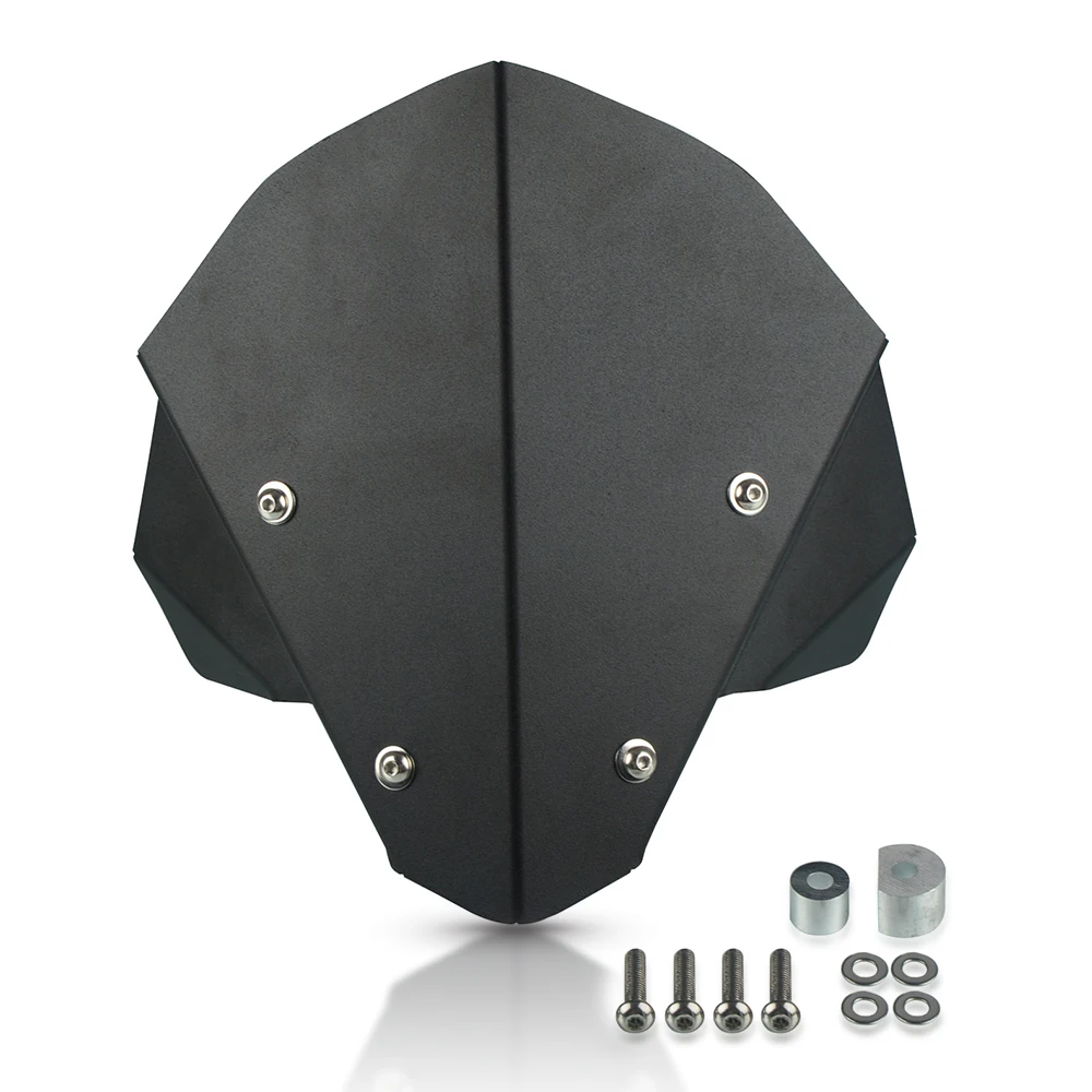 Мотоцикл лобовое стекло обтекатель ветрового стекла алюминиевый набор