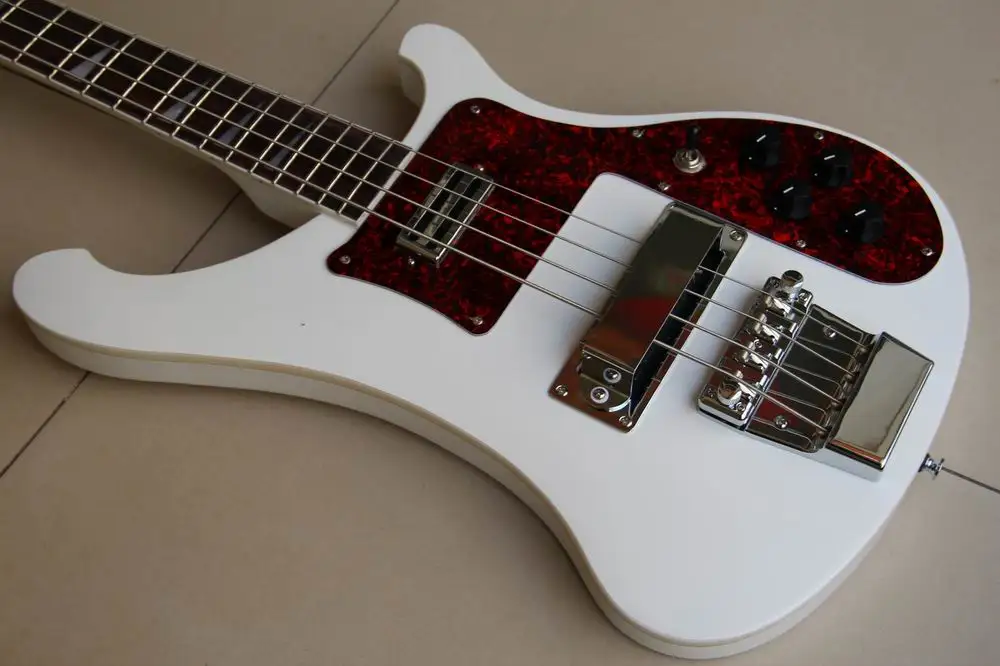 Оптовая продажа гитара Новое поступление 4003 бас электрический 4 струны белый 120415