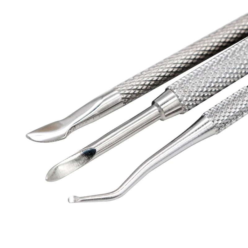 3 шт. кусачки для кутикулы из нержавеющей стали|Пушеры кутикулы| |
