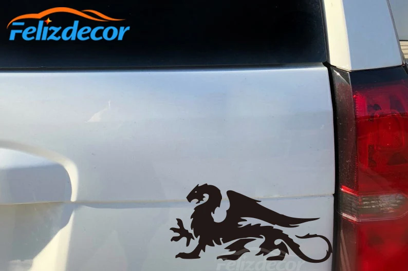 Awesome Large Dragon Stickers Window Decal Vinyl Car Decals Modern Bumper Removable ZP0482 | Автомобили и мотоциклы