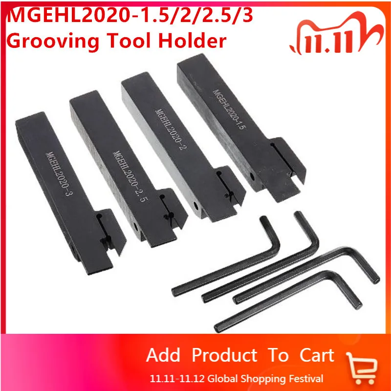 

Токарный резец MGEHL2020 20x20x2/2 мм-5/3/дюйма