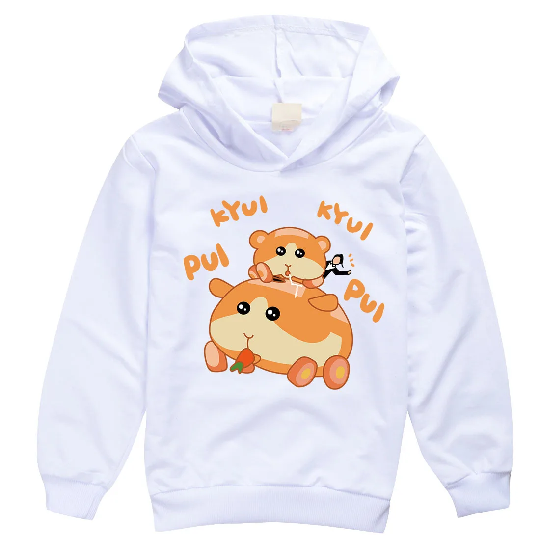 

2-16Y Japan Pui Pui Molcar Hoodie Kids Harajuku Cute Costume Guinea Pigs Sweatshirt Boys Hoodies Casual Streetwear Girls Sweater
