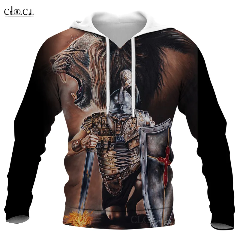

HX Newest Popular Knights Templar 3D Print Hoodie Women Men Women Tracksuit Pullover Fashion Casual Hoodies Drop Shipping
