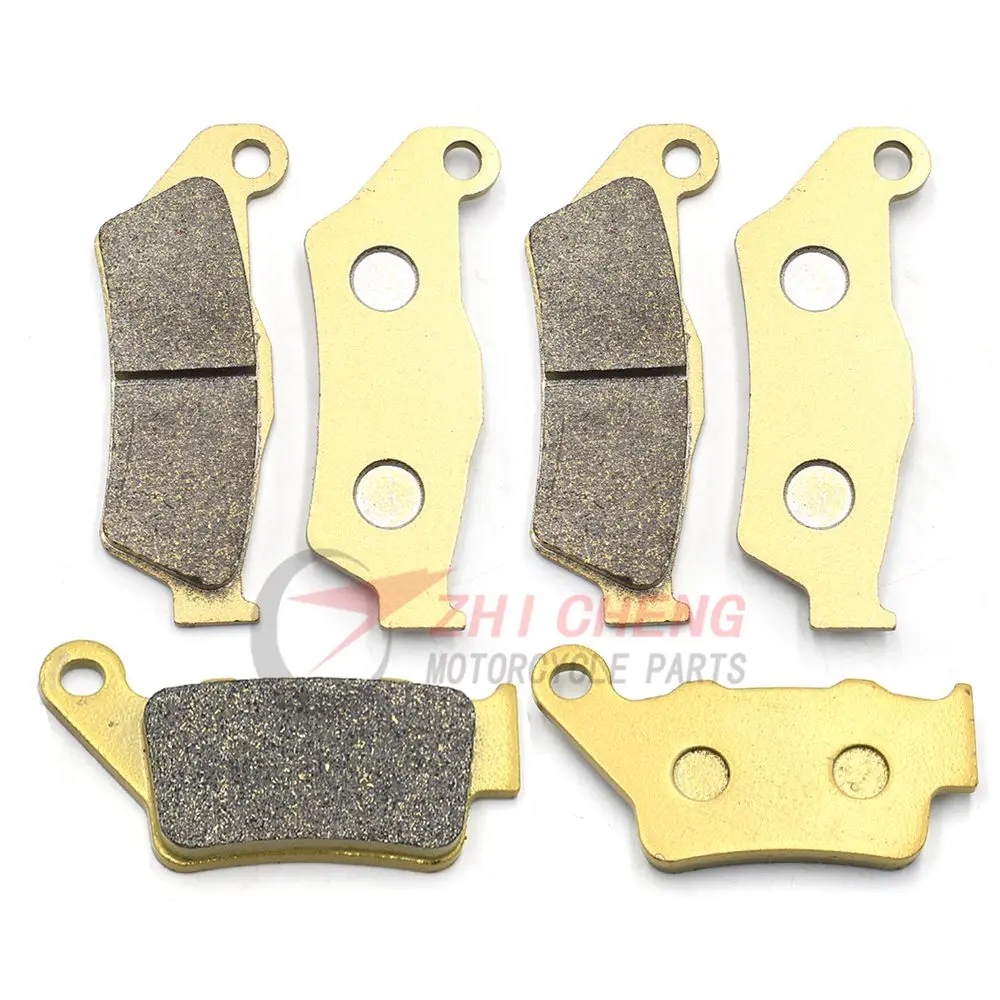 Комплект передних и задних тормозных колодок для мотоцикла YAMAHA XT 660 Z XT660 ZA Tenere 2008