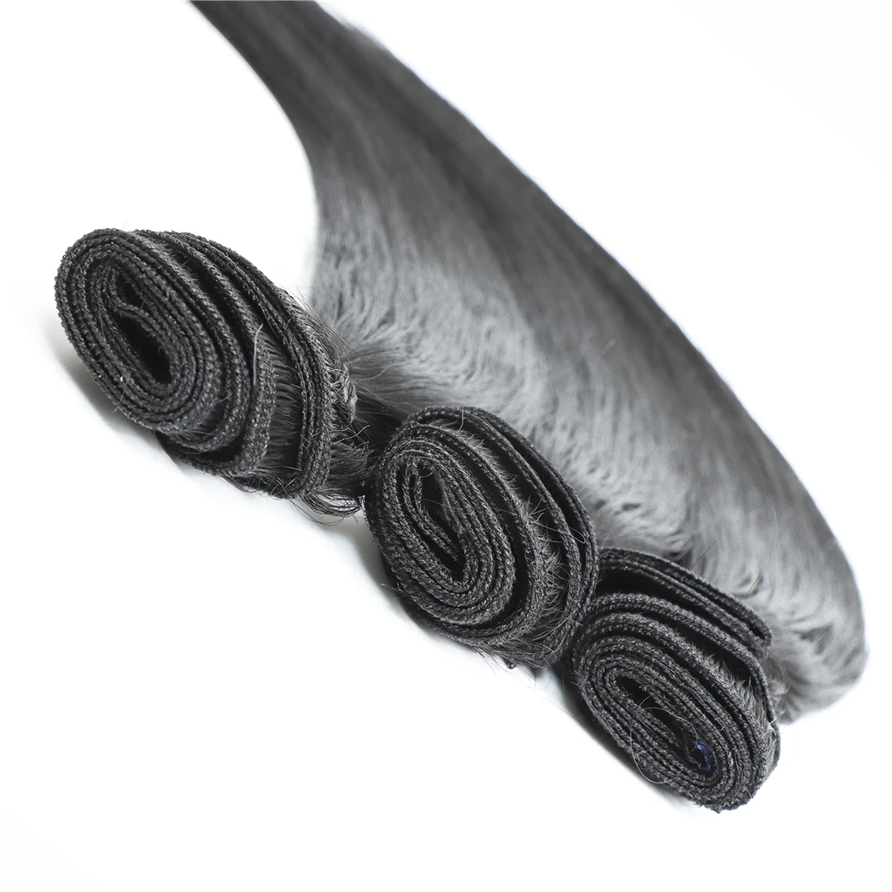 12 14 дюймов прямые волосы плетение пучок для женщин 6 пряди дело синтетические