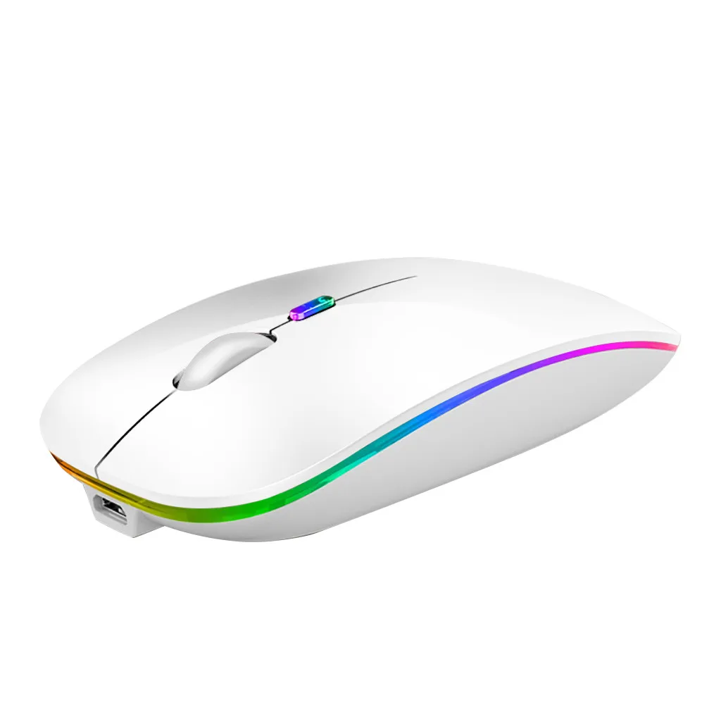 Dual-mode 2.4ghz Wireless + Bluetooth 5.0 Mouse 1600dpi Rechargeable Mute Mice For Gamer Computer Pc Laptop g3 | Компьютеры и офис