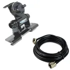 10 шт. NAGOYA RB-600 клип автомобильное крепление антенны зажим край углеродное волокно Задняя Крышка багажника крепление для хэтчбек Кронштейн для мобильного автомобиля радио + 5 м кабель