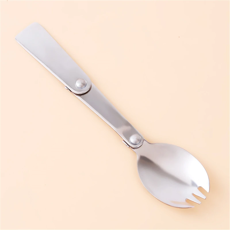 Многофункциональная Складная ложка для путешествий на открытом воздухе