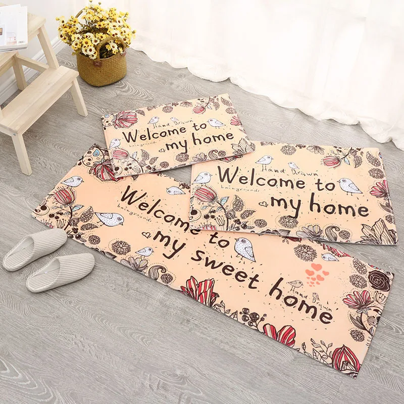 Противоскользящий коврик для кухни гостиной/ванной домашний Коврик прихожей
