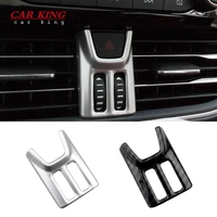 for ford focus 2019 2020 abs mattecarbon fibre interior car warning lamp button switch cover trim car styling accessories 1pcs