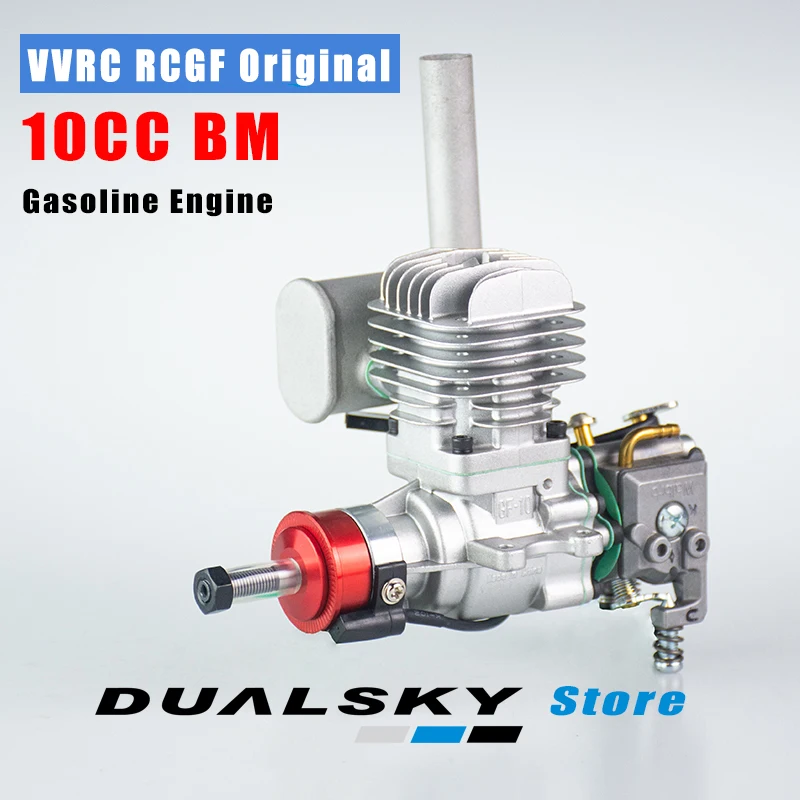 Новый бензиновый/бензиновый двигатель V2 VVRC RCGF 10 куб. См/задняя/боковая выхлопная
