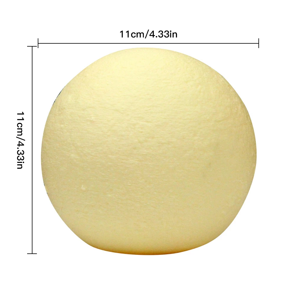 

3Colors Moon Lamp Change Led Light Touch Switch 3D Print Lamp Moon Bedroom Bookcase Night Light Creative Gifts Tools