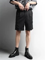 mens shorts summer new cargo wind pocket straight tube casual fashion loose large size shorts