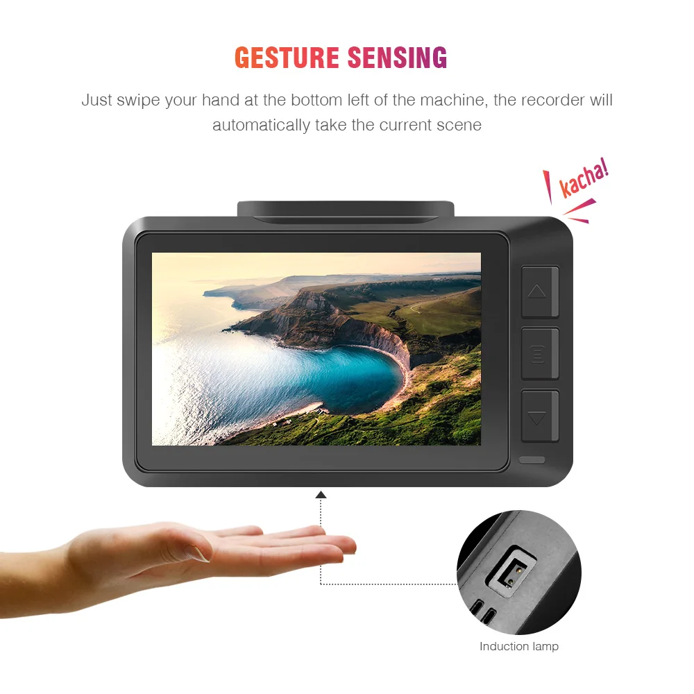 2020 новый WiFi GPS Ultra HD Real 4K 3840*2160P 30 кадров в секунду Автомобильный видеорегистратор