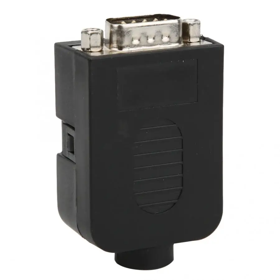 2Pcs DB9 9Pin 1A Screw Type Serial to Terminal Male Connector Adapter with Case konektor 0.2Nm High Qualtiy | Обустройство дома
