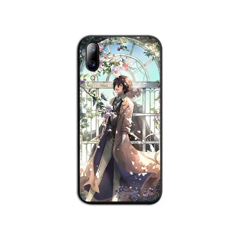 

Anime Bungou Stray Dogs Dazai Osamu Phone Case For Vivo Y91c Y17 Y51 Y67 Y55 Y7s Y81 Y19 Y97 Y93 V17 vivos5