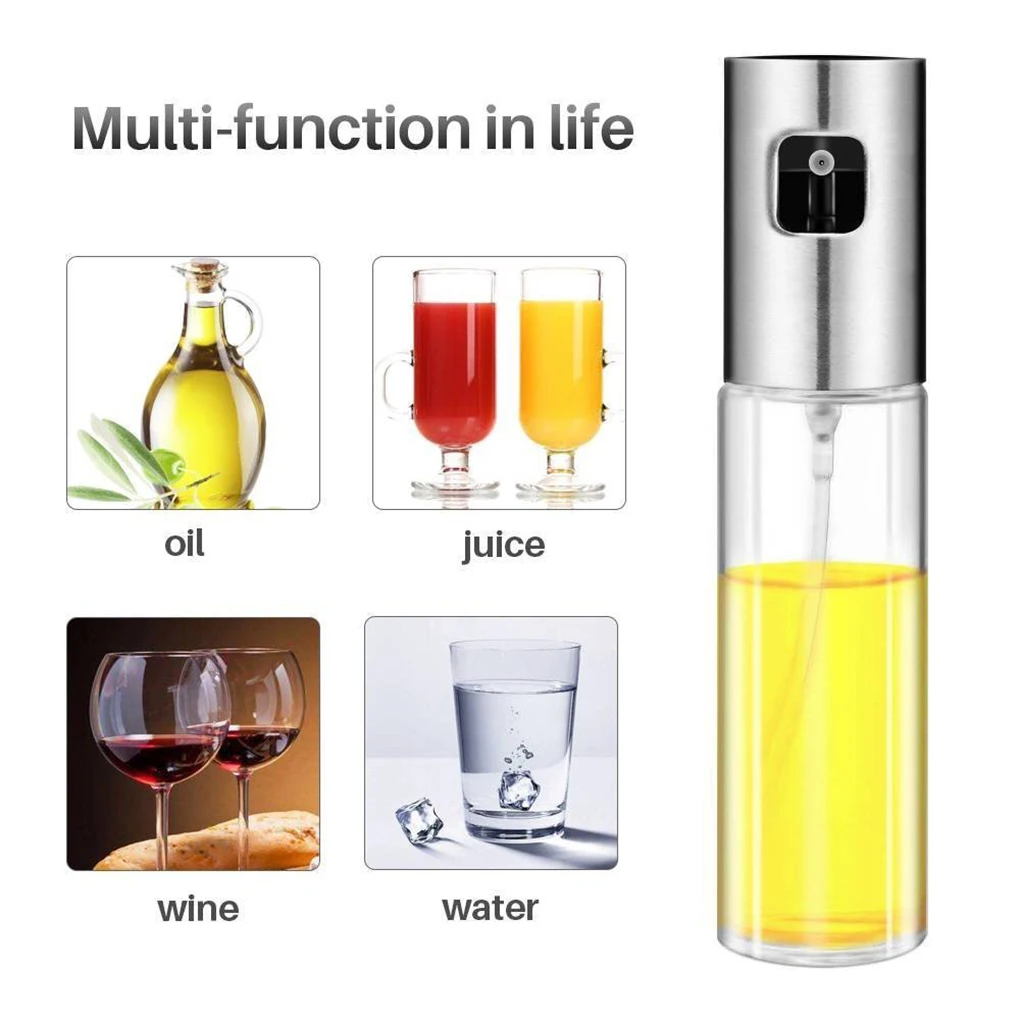 

New Portable BBQ Baking Olive Oil Spray Bottle Oil Vinegar Spray Bottles Water Pump Grill BBQ Sprayer BBQ Kitchen Tools
