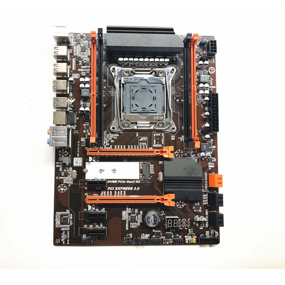 Verkauf X99-B85 LGA2011-V3 Computer Motherboard Modul ECC SATA 3,0 M.2 NVME SSD USB 3,0 DDR4 Speicher Unterstützung 2678V3CPU