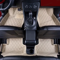 lsrtw2017 leather car interior floor mats for volkswagen beetle vw2010 2011 2012 2013 2014 2015 2016 2017 2018 rug accessories