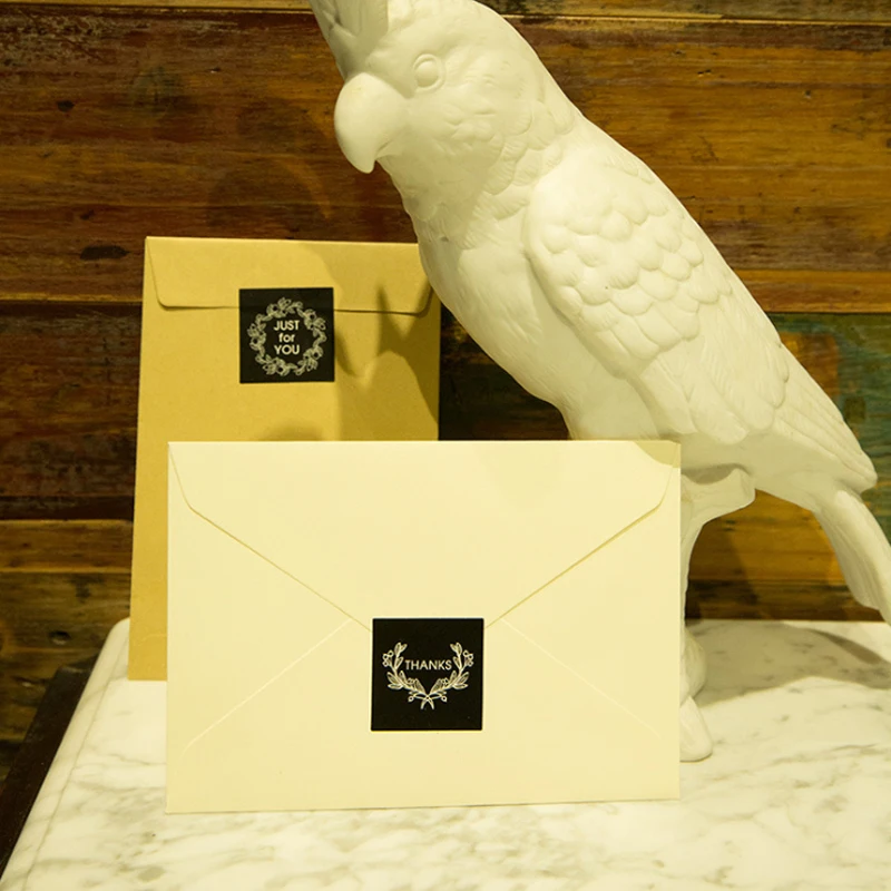 18pcs Vintage Sealing stickers Wedding Blessing Words Sticker Invitations Seals Candy Favors Gift Boxes Labels Adhesive sticker | Дом и сад