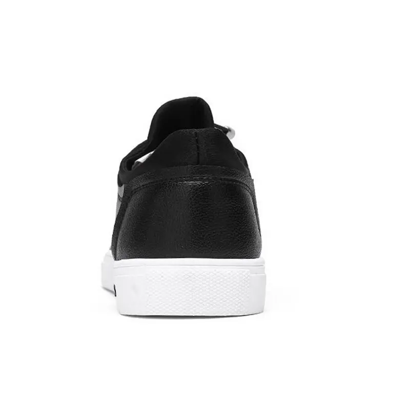 QWEDF 2018 New Fashion metal decoration sneaker shoes Elastic band Men's casual soft Comfortable Driving flat CC-033 | Обувь