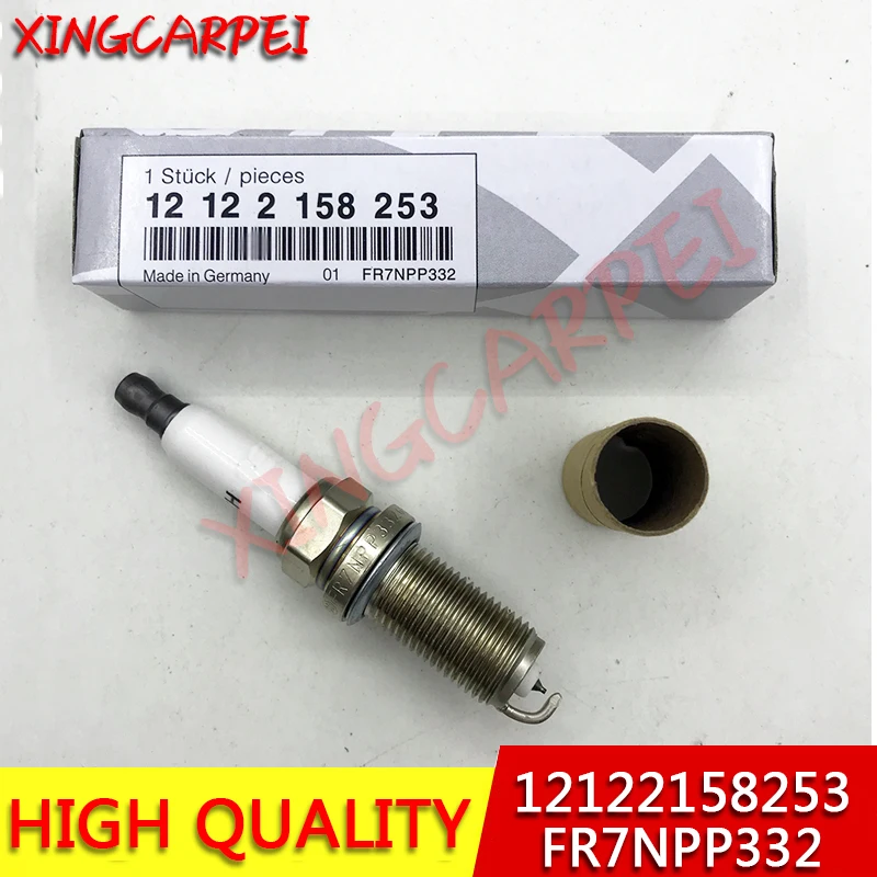6 шт./лот FR7NPP332 12122158253 иридиевая Свеча зажигания подходит для BMW E90 E91 E92 E93 E60 E61 E83 Opel