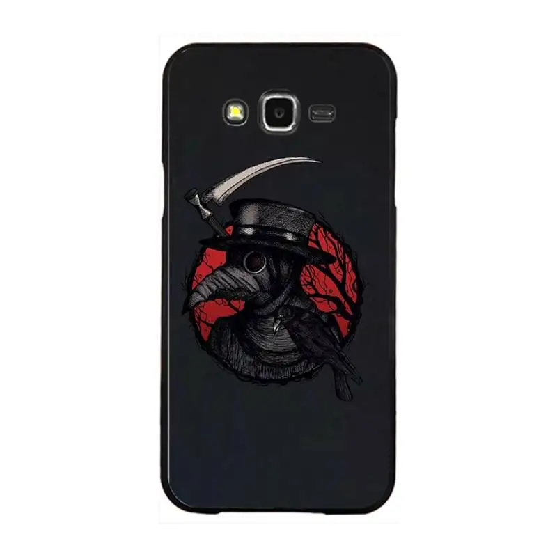 PENGHUWAN Plague Doctor TPU black Phone Case Cover Hull For Samsung Galaxy J7 J8 J3 J4 J5 J6 Plus 2018 Prime | Мобильные телефоны и