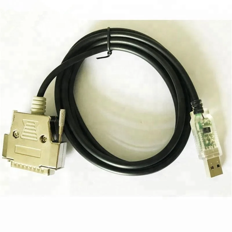Cabo de Programação dos Controles do Cnc Usb ao Cabo do Adaptador de Série Masculino de 25 Usb ao Cabo de Porta Paralela de 25 Conector Pinos Rs232 Db25