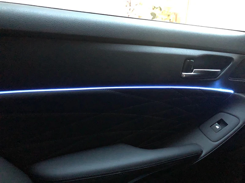 PMFC Автомобильная дверь синяя 4 атмосферный свет окружающий светильник отделка