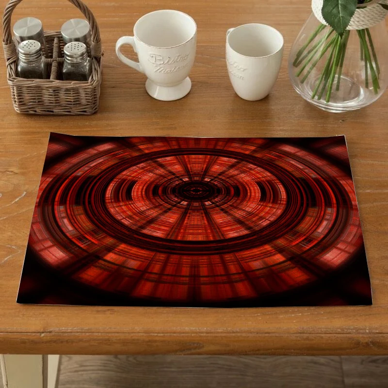 TTLIFE Креативный дизайн Дартс фото коврик для обеденного стола домашнего декора