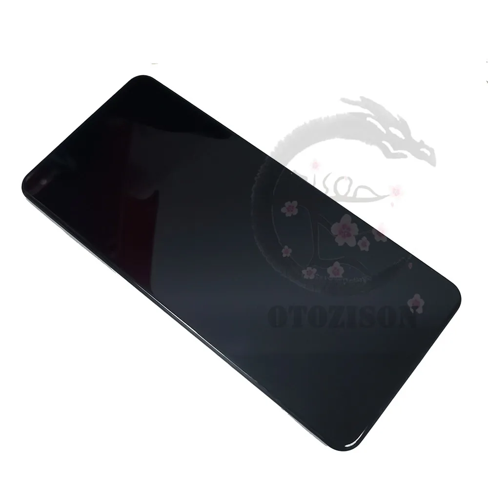 Najtaniej Super AMOLED A21s LCD Do Samsung Galaxy A21s SM-A217F/DS SM-A217M/DS SM-A217F/DSN Ekran Dotykowy Moduł Digitizer A217 LCD Z Ramką