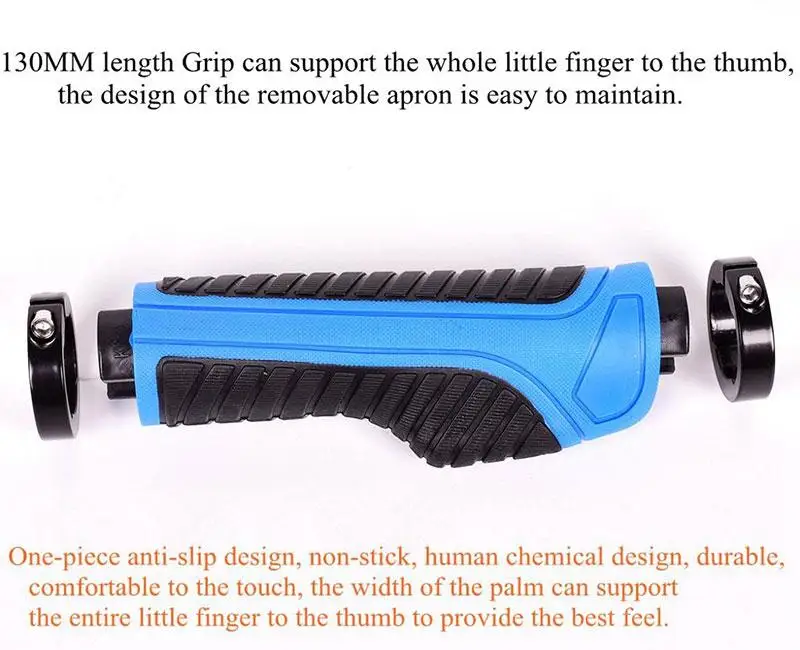 Рукоятки для велосипеда эргономичный наконечник крепкое крепление оба конца