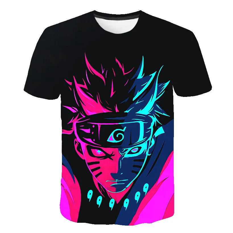 

Summer New Hot Sale Men's and Women's T-shirt 3d Printing Japanese Anime Children's Cartoon Fashion Casual Top