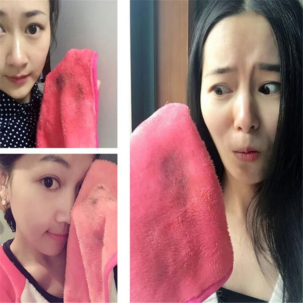 Супер большие многоразовые накладки для удаления макияжа 3 шт. моющиеся мягкие