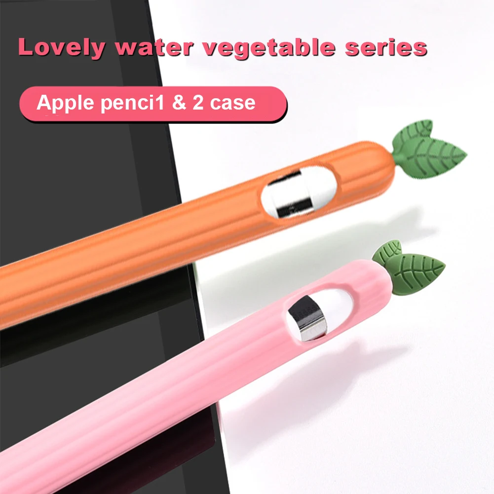 Цветной мягкий гелевый силиконовый чехол совместимый с Apple Pencil Ipad Tablet сенсорная