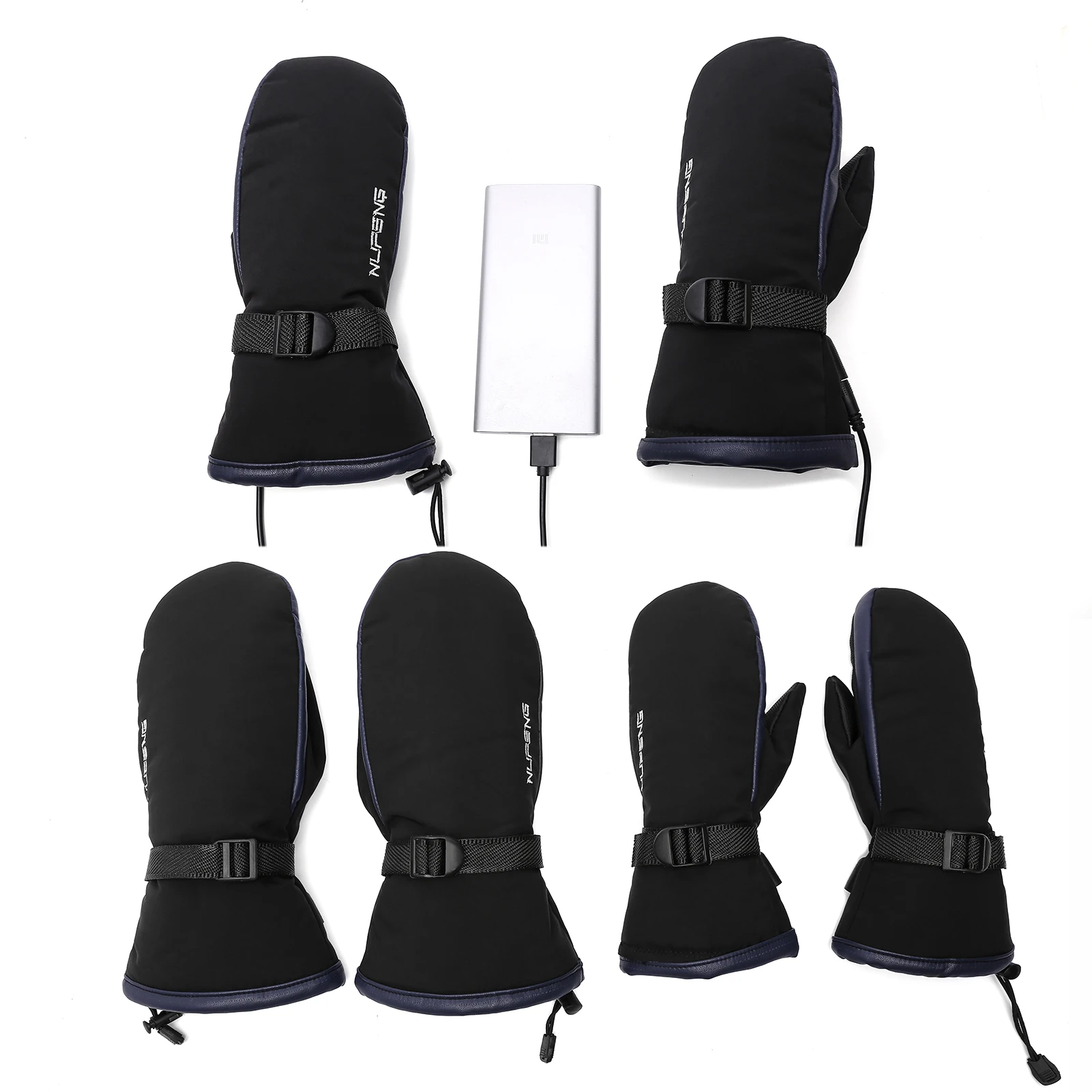 

Heated Gloves USB Rechargeable Warm Gloves Hands Warmer For Winter Cycling Riding Motorcycles Bicycles Skiing Fishing Hiking