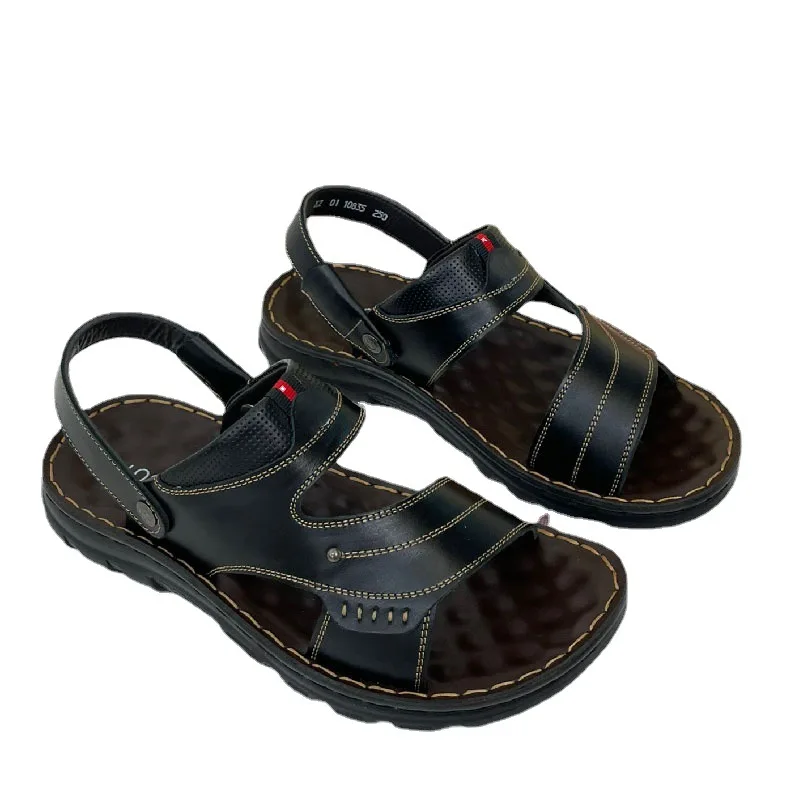 

Beach shoes men's 2021 summer new casual all-match two-wear sandals outer wear non-slip slippers thick-soled summer