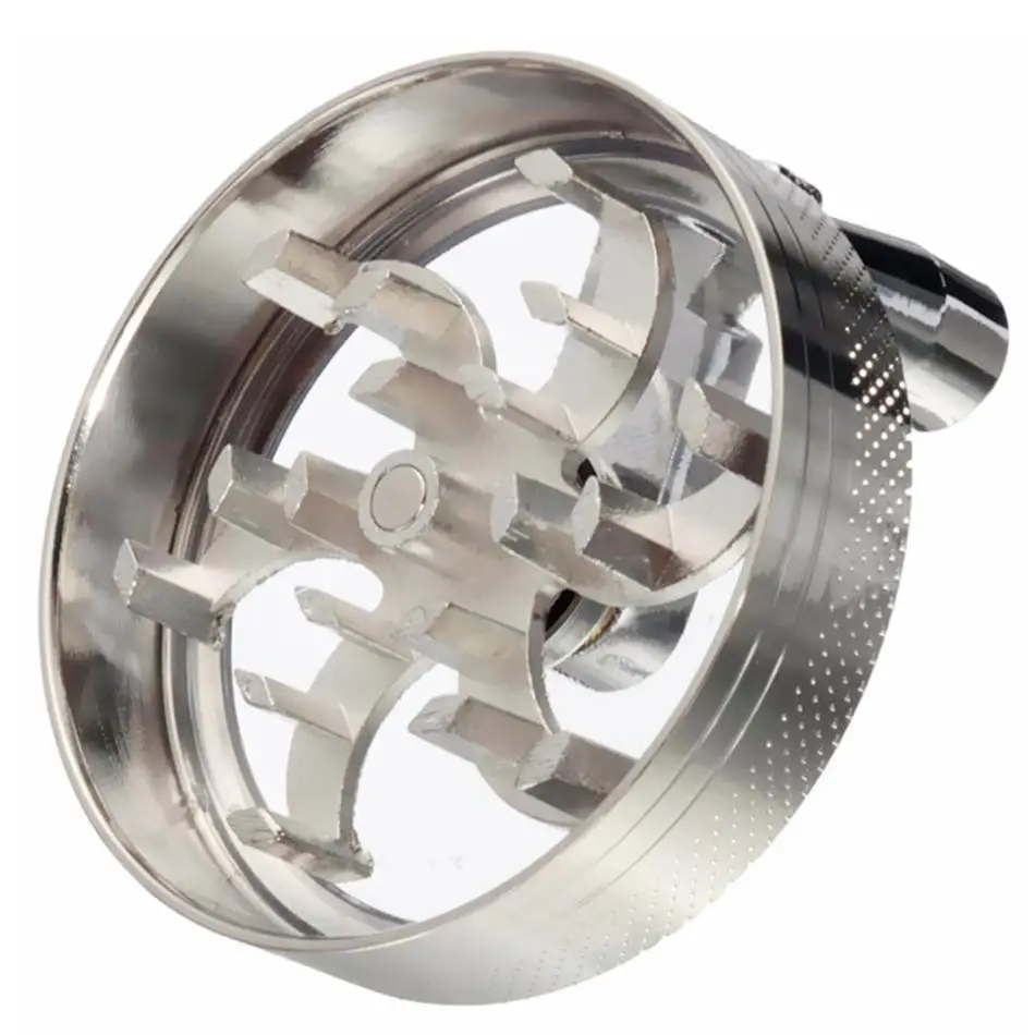 Измельчитель трав и табака 63 мм из цинкового сплава измельчитель для сигарет |