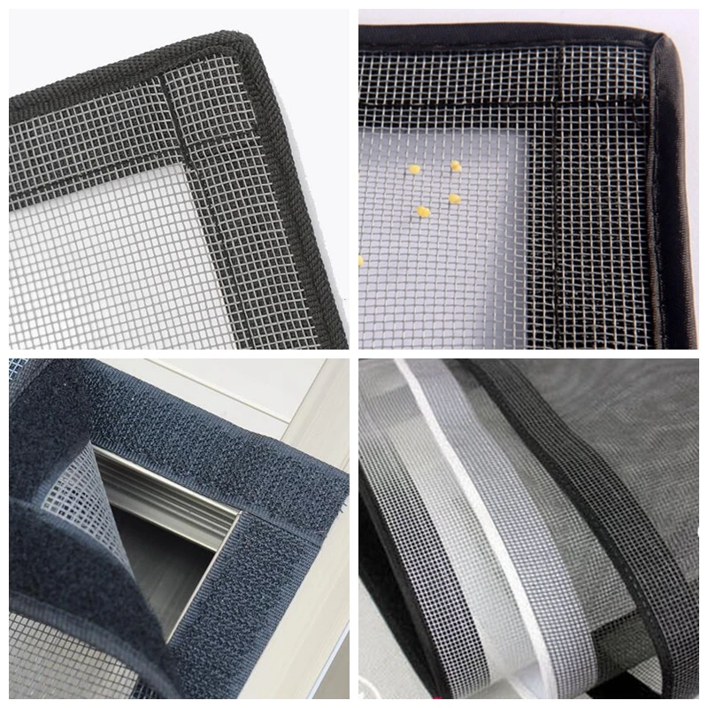 

Размер на заказ, 8 шт., 80x140 см, серый бытовой оконный экран, занавеска для двери