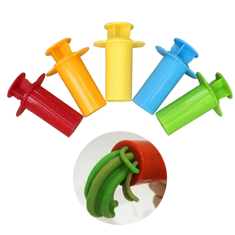 5 шт. 3D Формочки Для пластилина инструменты для моделирования теста|Пресс глины| |