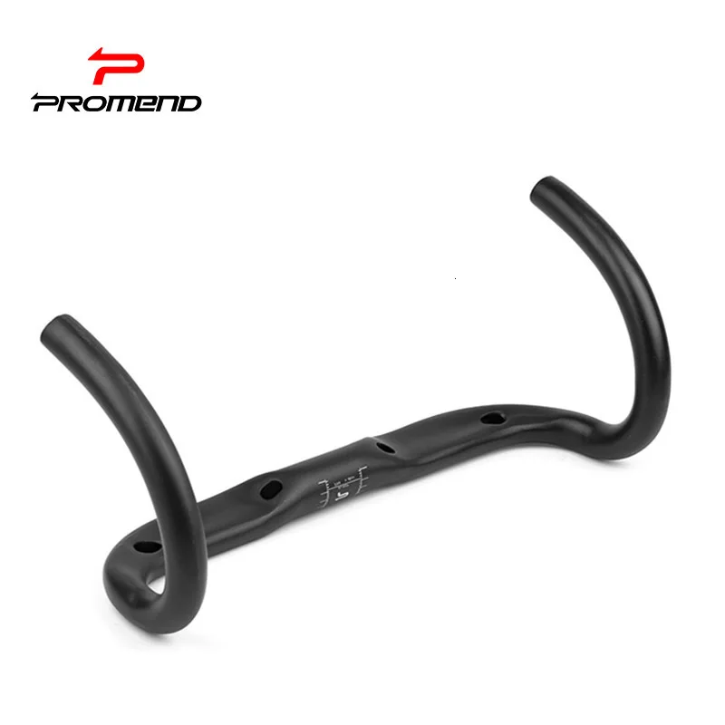 Promend 31.8mm Bicycle Handlebar Aluminium Alloy Bent bike handlebar 420mm Reduce resistance strengthen mtb Parts | Спорт и
