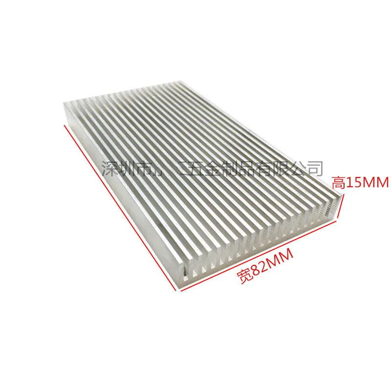 100*82*15MM aluminum heatsink radiator Radiating aluminium profile Thermal conductivity aluminum block 200*82*15MM heat sink 100*82*15MM aluminum heatsink radiator Radiating aluminium profile Thermal conductivity aluminum block 200*82*15MM heat sink