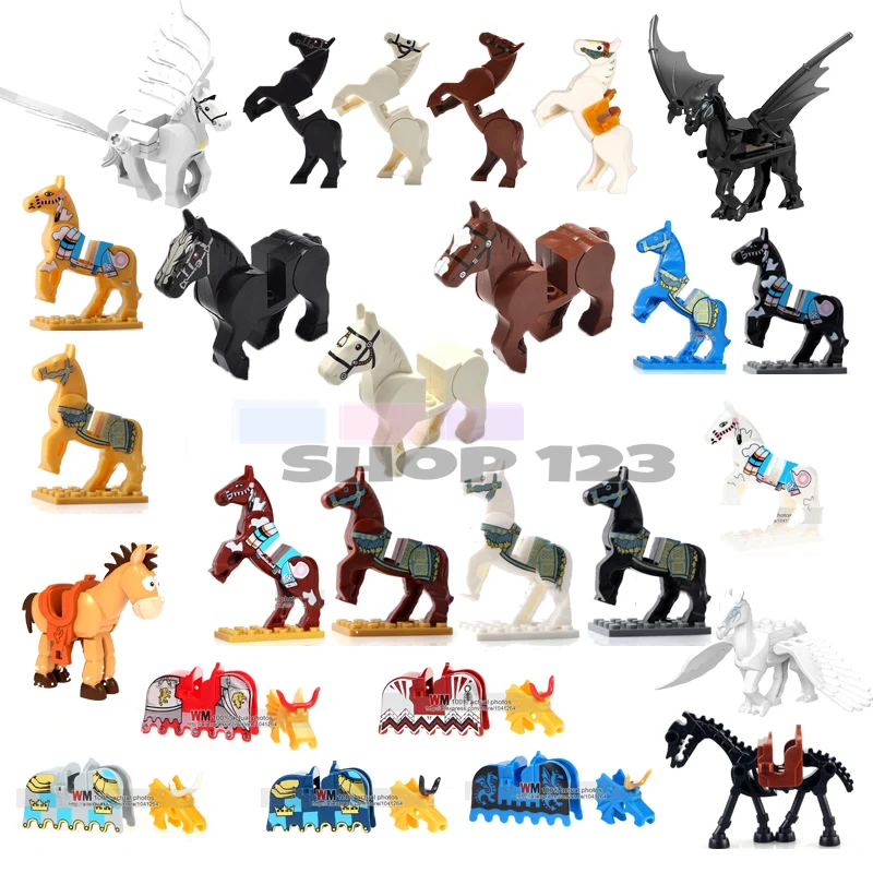 Серия Военная лошадь аксессуары для солдатского седла оружие меч щит