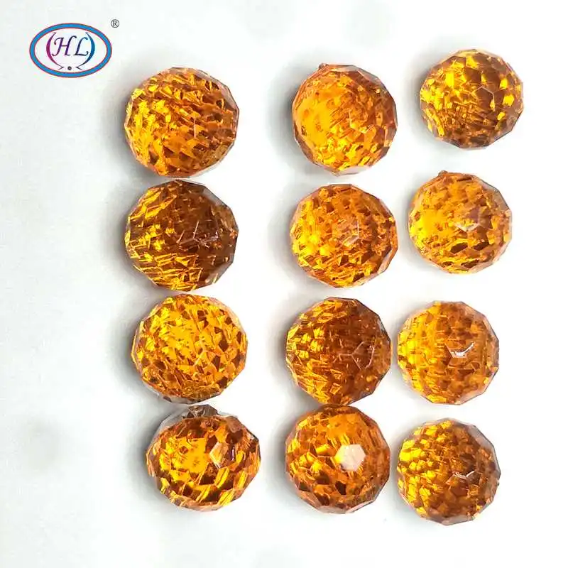 HL 40 шт оранжевого цвета Акриловые кнопки швейные принадлежности Швейные